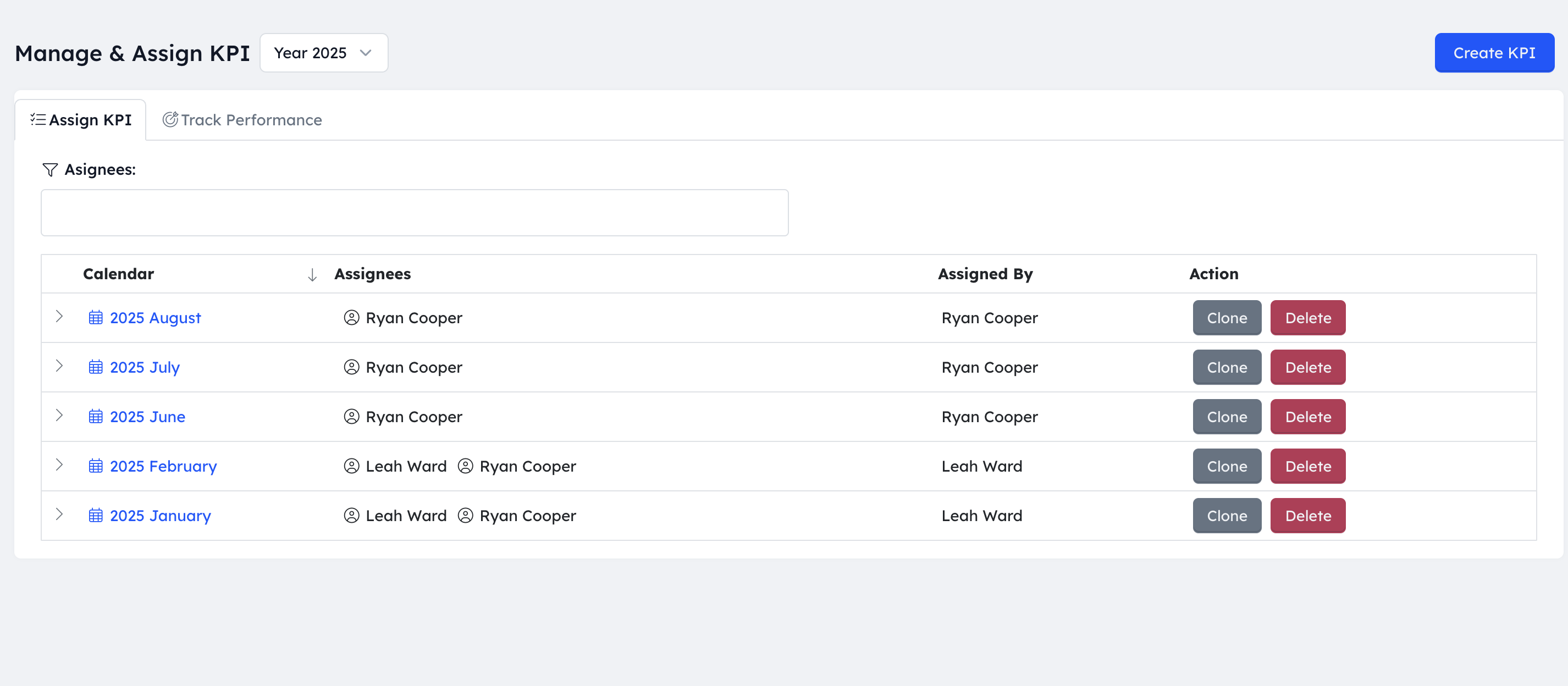 Recruitly AI Goals Tracker